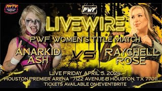 Raychell Rose VS Anarkid Ash PWF Womens Championship [upl. by Ailee]