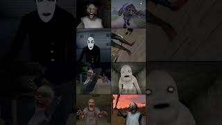 Granny The Angry Family Vs Witch Cry 2 Vs Nosferatu Vs Grandpa Vs Ice Scream 8 Vs Hide And Seek [upl. by Lull]