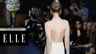 8 Wedding Dresses That Are Even Prettier From the Back  ELLE [upl. by Silvester873]