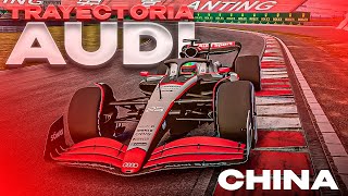 LUCHANDO CON TODO  AUDI F1 TRAYECTORIA BORTOLETO  GP CHINA [upl. by Shiverick400]