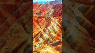 Danxia landform  Zhangye Gansu Province [upl. by Alyssa]