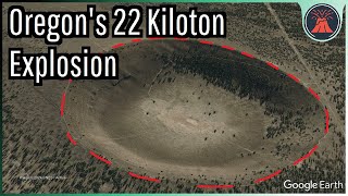 Oregons 22 Kiloton Explosion The Hole in the Ground [upl. by Naitsihc169]