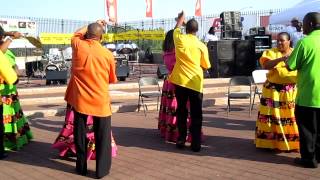 St Lucia Folklore Association from Brooklyn performs the weedovah [upl. by Baler]