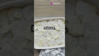 Delicious Gratin Dauphinois in 60 Second  comfortfoodsfoodGratinDeCourgettes [upl. by Onairotciv]