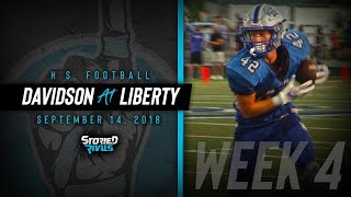 HS Football  Hilliard Davidson at Olentangy Liberty 91418 [upl. by Ebenezer]