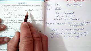 Chapter2 Intro Ex21all questions Polynomials  Ncert Maths Class 9  Cbse [upl. by Rosana]