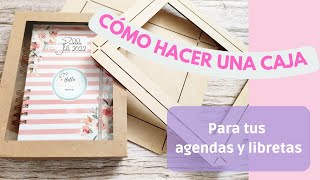 CAJA PARA AGENDAS [upl. by Xuagram]