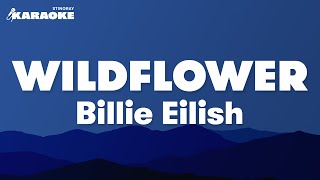 Billie Eilish  Wildflower Karaoke Version [upl. by Ysiad293]