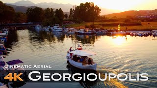 GEORGIOUPOLIS Γεωργιούπολη 🇬🇷 Drone 4K  Κρήτη Crete [upl. by Walworth]