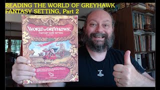 Reading the World of Greyhawk Fantasy Setting Part 2 [upl. by Jecon]