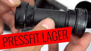 Shimano Pressfit Lager EinbauAusbau  Fahrradorg [upl. by Kaya]