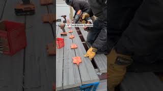 Installing Trex Decking shorts [upl. by Noreh]