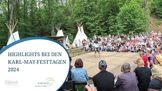 Highlights von den KarlMayFesttagen 2024 [upl. by Catherin]