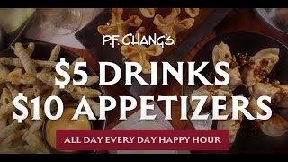 Happy Hour Just Got Happier Appetizers from 10 Drinks from 5 [upl. by Ammej]