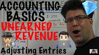 Accounting for Beginners 33  Adjusting Entries  Journal Entries  Unearned Revenue [upl. by Mistrot]