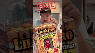 Epic Fail Attempting to Eat the World’s Hottest Gummy Bear  Little Nitro Challenge Gone Wrong [upl. by Yor]