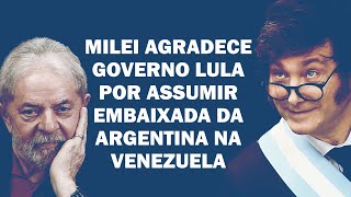 INTERNAUTAS VÃO AO PERFIL DE MILEI E LEMBRAM SEU HISTÓRICO EXTREMISTA CONTRA LULA  Cortes 247 [upl. by Nobel]