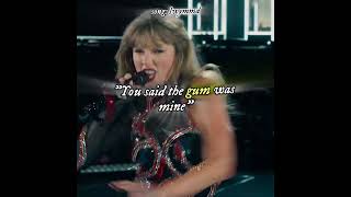 taylor swift lyrics i HORRIBLY misheard P8  shorts taylorswift [upl. by Devine]