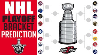 My NHL Stanley Cup Playoff Bracket Predictions [upl. by Sluiter]