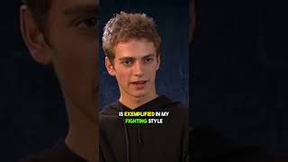 Hayden Christensen Anakins Fighting Style starwars [upl. by Esined]