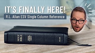 RL Allan ESV Single Column Reference Bible [upl. by Cornela]