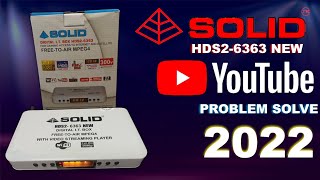 SOLID6363 YOUTUBE NEW SOFTWARE WITH SOLUTION [upl. by Irehj]