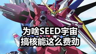 高達SEED為啥後半段才有核能機，科技這麼落後嗎？ Gundamseed [upl. by Okiman]