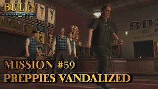 Bully Scholarship Edition  Mission 59  Preppies Vandalized PC [upl. by Ilsa]