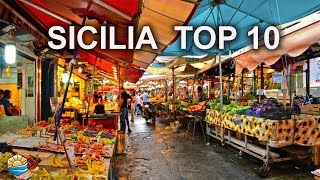 Sicilia  Top 10 posti e luoghi da visitare [upl. by Oniliuqnart]