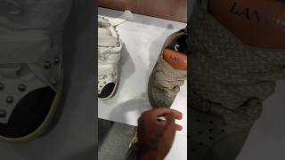 Lanvin sneakers 👟😱😱😱 fyp explore designer lanvin foryou sneakers vlog og [upl. by Worth]