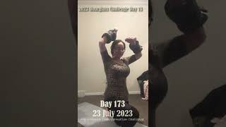 Day 173 Chloe Ting Transformation amp Weight Loss Challenge 2023 Motivation 💚 [upl. by Honoria]