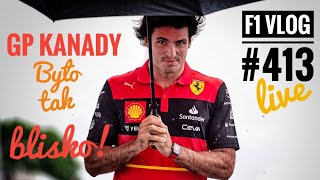 F1 Vlog 413 live GP Kanady – Stracona szansa Sainza radość w Mercedesie Wielki pech Schumachera [upl. by Edbert648]