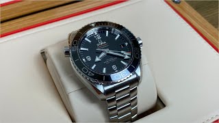 435mm Black Omega Planet Ocean Seamaster amp Is Omega Updating The Planet Ocean [upl. by Vere]