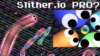 Slitherio Pro  TOP 20 Online Game [upl. by Aicilet]