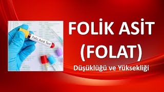 FOLİK ASİT NEDİR EKSİKLİĞİNDE NELER OLUR [upl. by Ziwot]