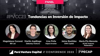 PVCC23  Panel Tendencias en Inversión de Impacto [upl. by Malkin]