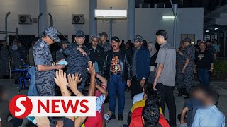 Immigration nabs 25 illegals in Putrajaya condo raid [upl. by Arand247]