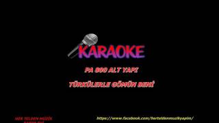 Türkülerle gömün beni karaoke [upl. by Ballman]