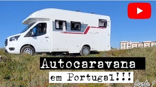 Autocaravana em Portugal Nossa rotina e lugares por onde andamos centropaís praias [upl. by Yhtamit]