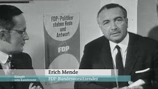 Bundestagswahl 1965 Streit um Meinungsumfragen im Vorfeld von Wahlen [upl. by Atnahsal]