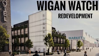 Wigan Watch Blog Pilot  Galleries 25 Redevelopment exhibition  Market Town Centre 161121 [upl. by Dyraj]