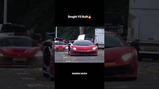 Bought VS Built Even the Lambo owner felt broke NADEEMMOIDU memeviral carmemes carguythings [upl. by Dnaltiak]