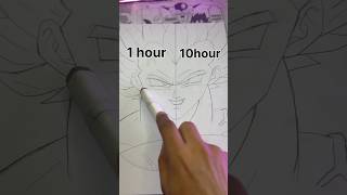 1hour vs 10 hours Vegeta challenge 🥵🔥vegeta challenge 1hour shorts [upl. by Assel632]