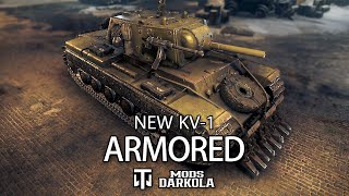 KV 1  AMORED  World of Tanks  Skin 3D [upl. by Sherris]