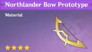 TRICK HOW TO GET NORTHLANDER BOW BILLET Genshin Impact [upl. by Yrogerg127]