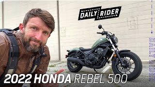 2022 Honda Rebel 500 Review  Daily Rider [upl. by Papert845]