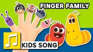 FINGER FAMILY  LARVA KIDS  BEST NURSERY RHYME  FAMILY SONG [upl. by Gnort729]