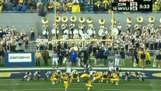 2006 CFB  10 WVU vs Cincinnati  3rd Quarter [upl. by Bidle]