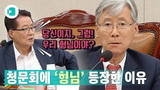 박지원여상규 청문회장 설전quot당신이 판사야quot vs quot어디서 큰소리야quot  비디오머그 [upl. by Palmore]