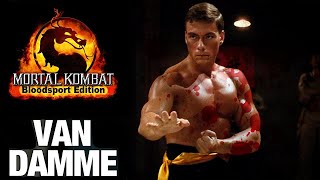 JeanClaude Van Damme as Johnny Cage in Mortal Kombat Bloodsport Edition [upl. by Aneris]